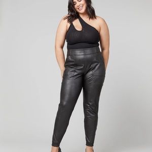 Spanx leather like jogger